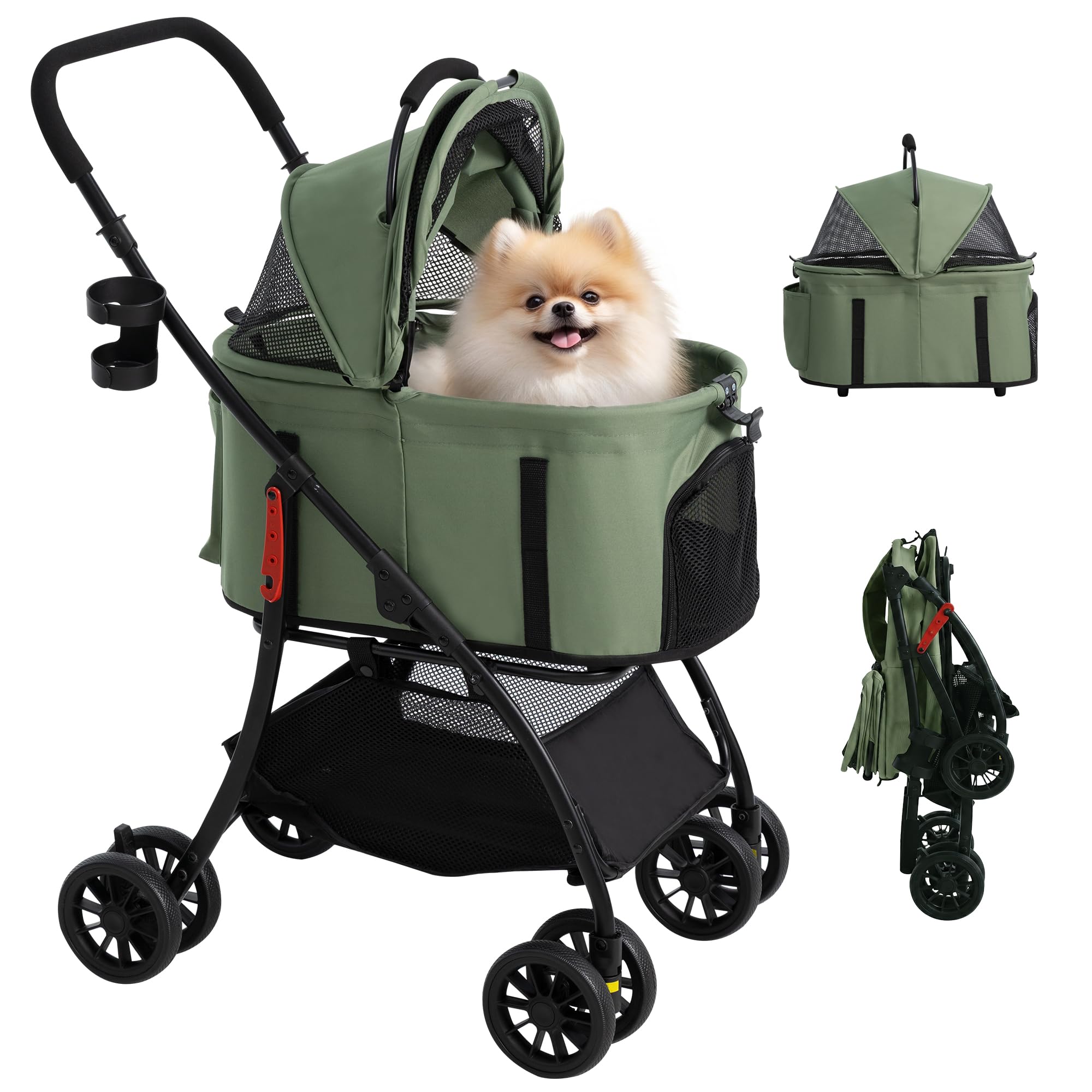【参考価格16999円】MILA&LOUIS (ミラアンドルイス) ペットカート Amazon.co.jp: 【55cmゆりかご · 超軽量4.5KG】MILA&LOUIS ペット